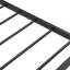 Structure de lit simple, structure de lit en métal robuste, assemblage rapide et facile, sans bruit, Blacktwin-119320878