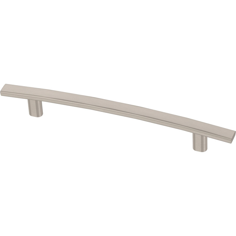 Subtle Arch Cabinet Bar/Handle Pull Multipack, Satin Nickel, 5.06"