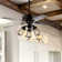 Rockett 52'' Ceiling Fan with Light Kit