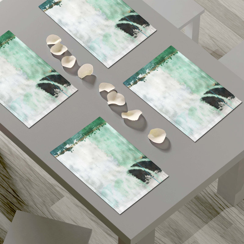 Napperon abstrait en polyester