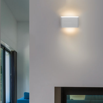 Adrastus Ceramic LED Flush Mounted Sconce
