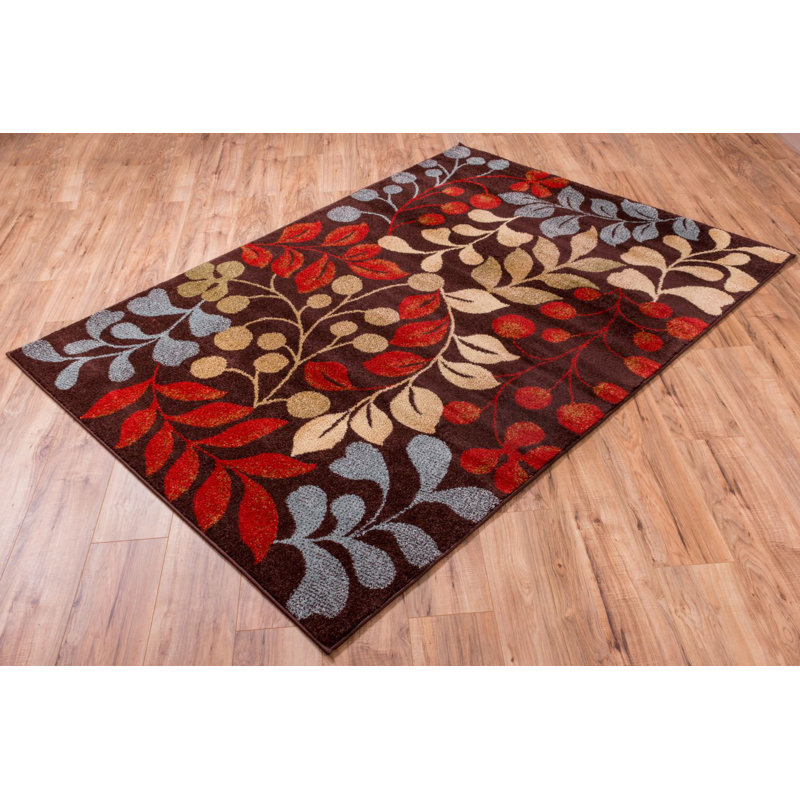 Abstract Indoor Rug, Rectangle 7'10" x 10'6"