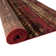 Blakely Geometric Area Rug in Burgundy/Brown/Black