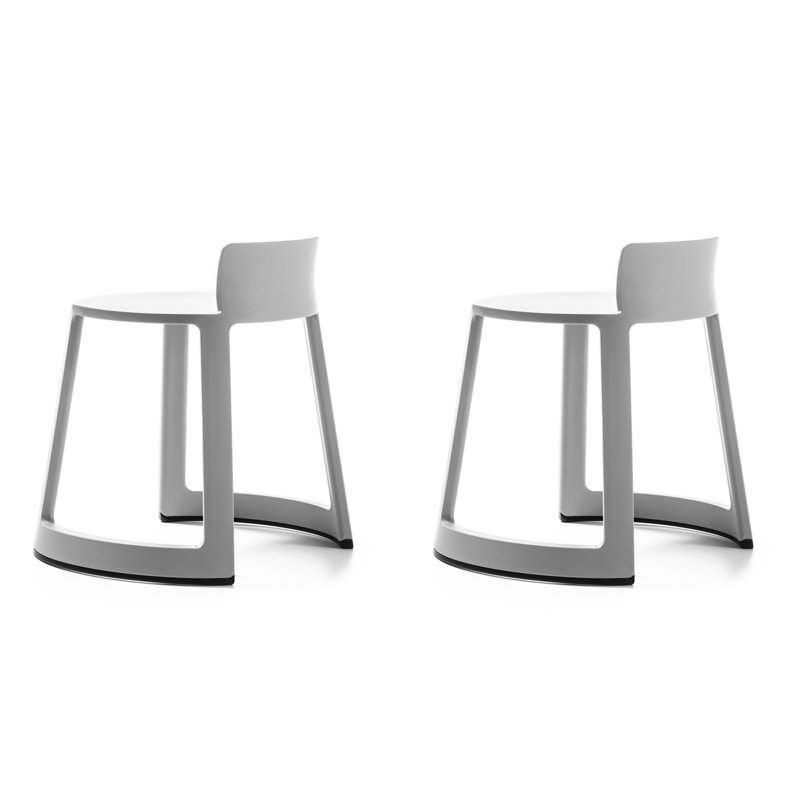 Revo Stool - Eco Light Gray (set Of 2), Light Gray