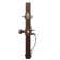 Copper Creek Handleset with Single Cylinder Deadbolt and Door Knob and Colonial Rosette