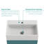 BB15-20Y-301 20"X14" Integrated White Ceramic Bathroom Sink With 1 Faucet Hole & Overflow(Includes Only The Bathroom Sink)