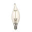 Visual Comfort & Co. LED Flame Tip 4W E12 Candelabra base Clear Edison Style light bulb-115638700
