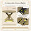 with Solid Wood Base Dining Table