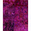 Overdyed Hand-Knotted Wool Modern-Contemporary Purple Area Rug 6' 1" x 9' 2"