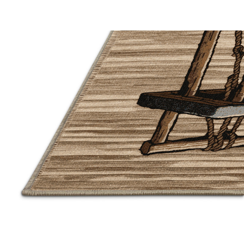  Tapis lavable Water Well Farm, Rectangulaire 2 pi x 3 pi