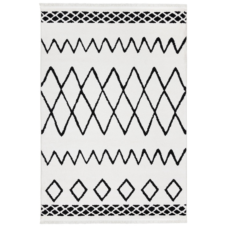 Tapis rectangulaire Sultka, Rectangle 2 pi 8 po x 5 pi