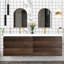 Meuble-lavabo mural à double cuve 60 po Firenze-1971279615