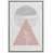 Toile avec cadre blanc