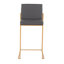 Tabouret de bar et de comptoir à dossier haut Ernestine-357438163-357438165-357438169