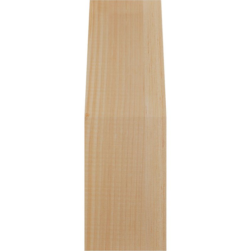 Attelle de genou Funston, Sapin de Douglas, Lisse, H 18 po x l 5,5 po x P 6 po