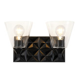 Alpha 2 Light Vanity Light With Glass