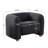 Oversized Reading Armchair , Modern Upholstered Accent Chair with Wood Legs-650481769