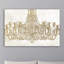 Glam Chandelier, impression sur toile tendue-68015528-68015537