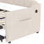 Lit de jour tapissier simple avec lit gigogne escamotable à hauteur réglable et port de charge USB et Type-C-1775142479