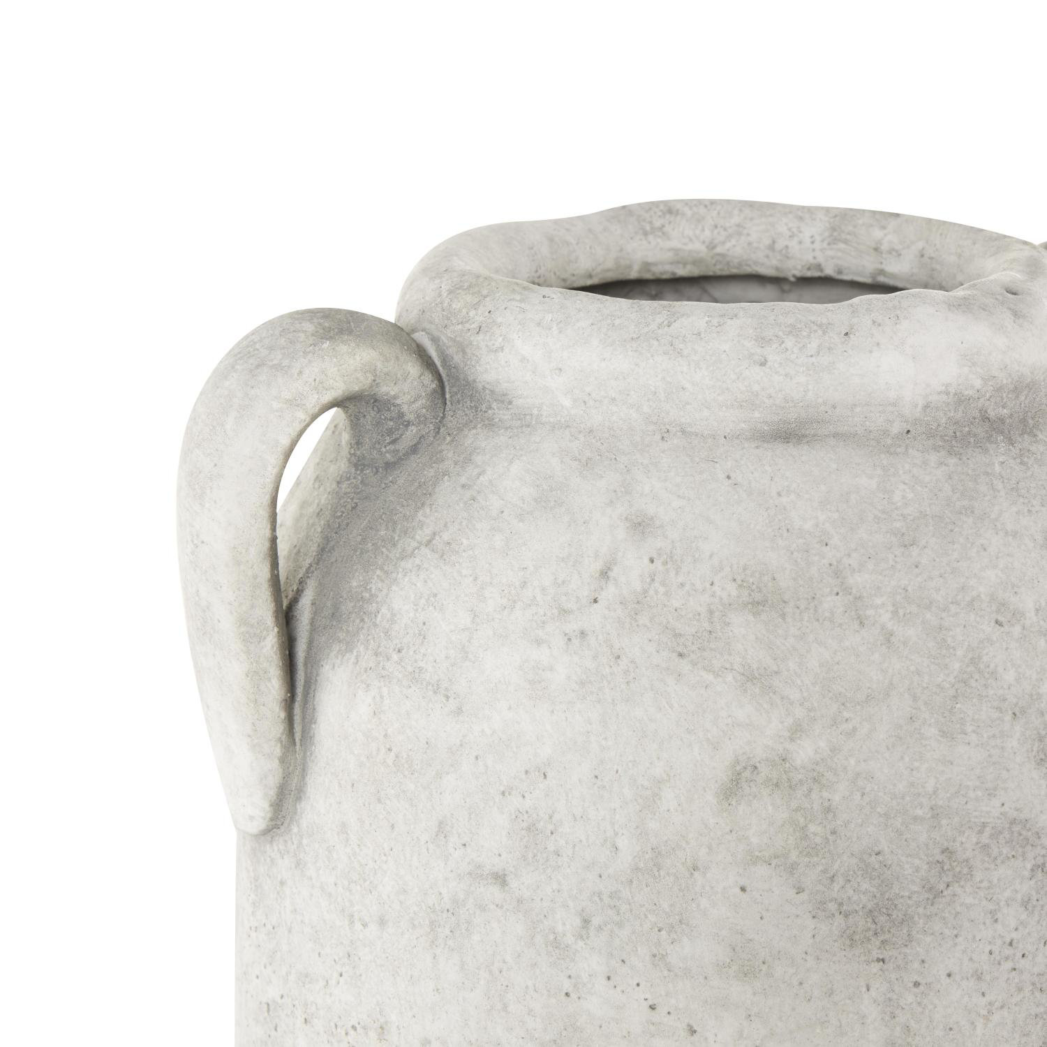 Daffodil Ceramic Table Vase, White