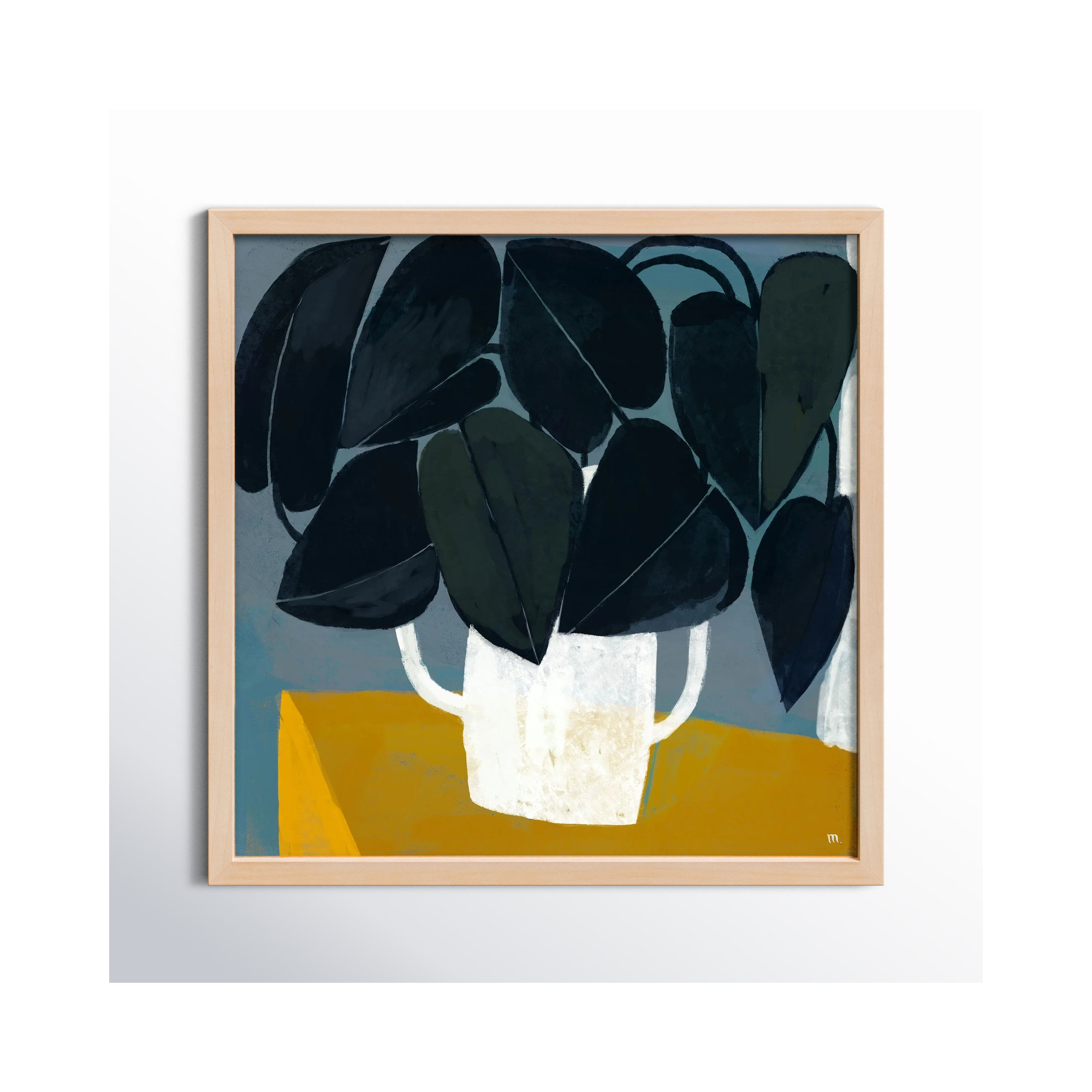 Summer Interior 1 by StudioM, Brown, 44" H x 44" W x 1.25" D