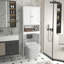 Armoire de rangement au-dessus de la toilette, tablette de salle de bain