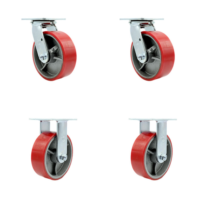 Service Caster Brand Replacement for Hippo Hopper Casters