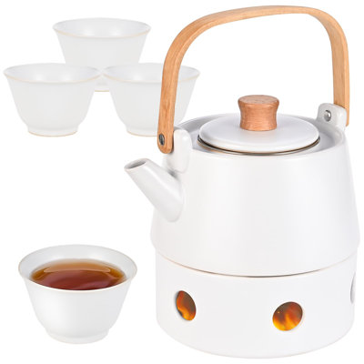 Ebern Designs Rollinson 850ml Teapot Set