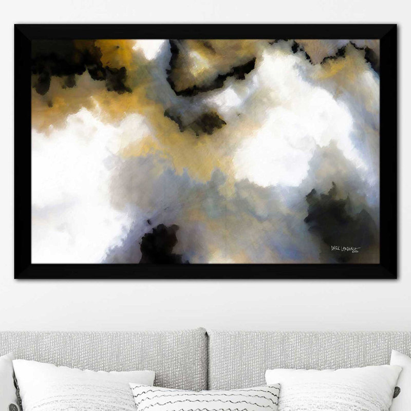 «Mark 9:23 Just Believe» par Mark Lawrence - reproduction, Cadre noir, H 33,5 po x l 49,5 po x P 1 po