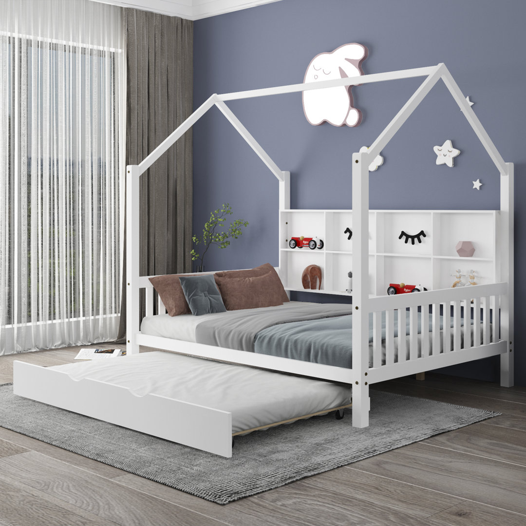 Remeto Solid Wood Storage Platform Bed Gracie Oaks 