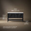 Winnow 60-In Bathroom Vanity Set-790059102