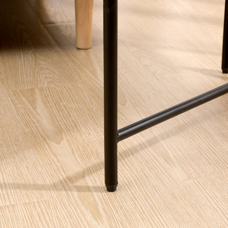 Table d'appoint à 2 niveaux avec canapé de rangement pour table de salon et table de bout en bois