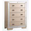 Commode de rangement avec cinq tiroirs-1586980345