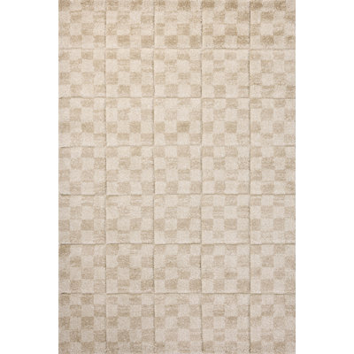 Tapis avoine / sable Manali