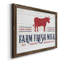 «Farm Fresh Milk», reproduction d'art textuel sur toile-806559710-806559711