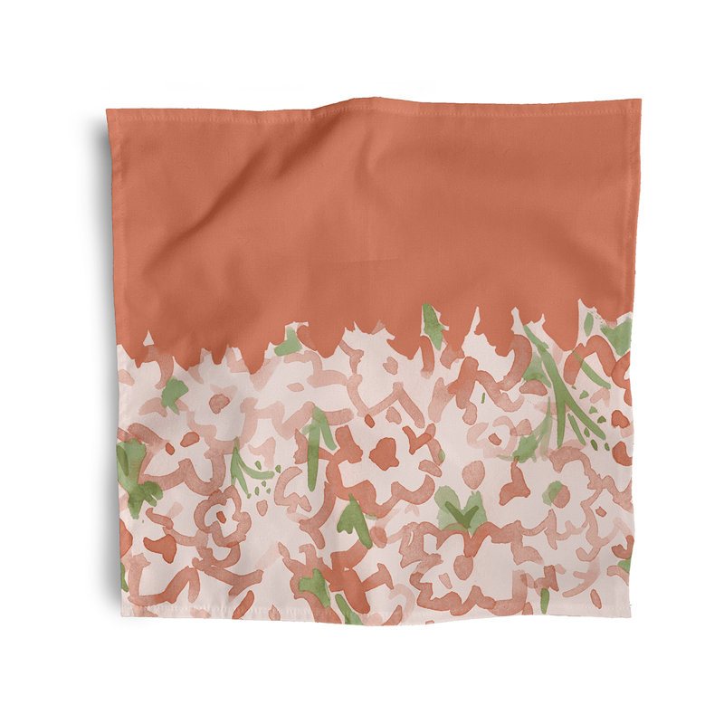 Ensemble de serviettes 4 pièces Gardenia, Corail