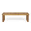 Paire de bancs 2 en bois naturel - Design naturel, fabrication de qualité
