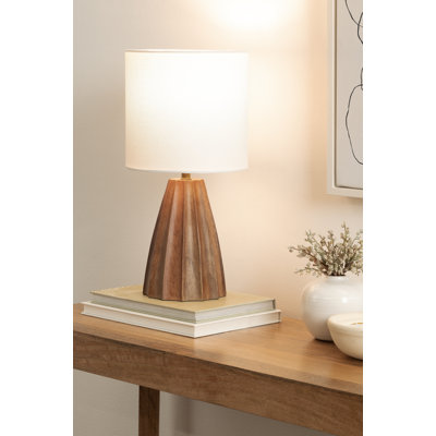 Lampe de chevet festonnée Ciji
