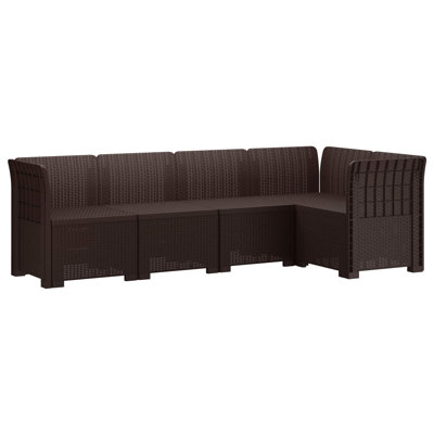 234 cm W Patio Sofa