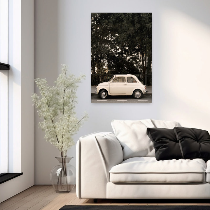 Art contemporain rétro, art contemporain classique, H 36 po x l 24 po
