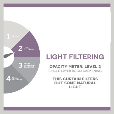 Exclusive Home Loha Light Filtering Rod Pocket Scalloped Valance
