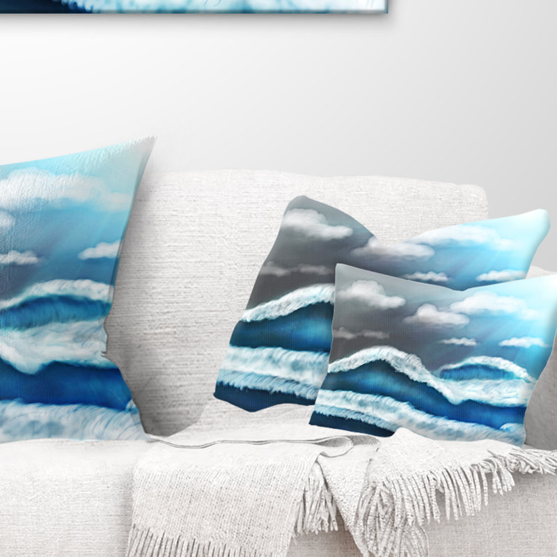 Landscape Reversible Throw Pillow