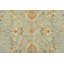 Tapis beige en laine noué à la main de conception unique 8 pi 1 po x 10 pi