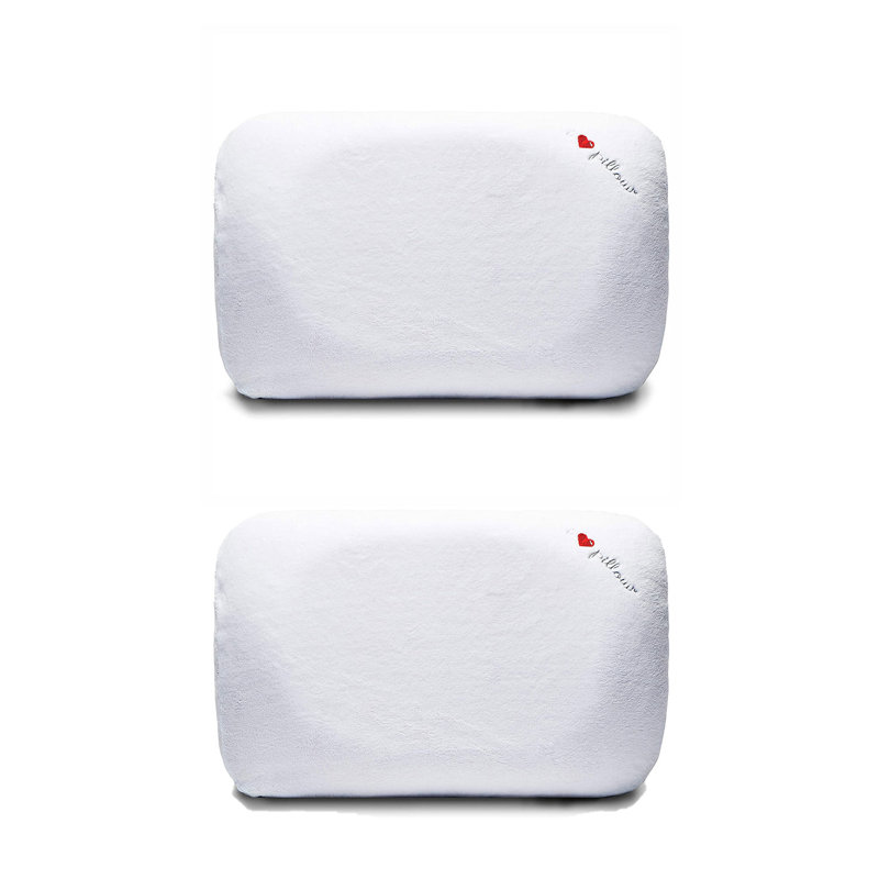 Memory Foam Plush Pillow, King
