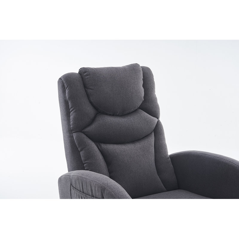Chaises berçantes, Gris foncé