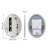 Smart Oval Led Bathroom Mirror Vanity Mirror With Bluetooth/ Anti-fog/ Dimmable Backlit/ Color Changing