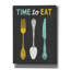 «Retro Diner Time To Eat» par Michael Mullan, art mural sur toile-2013478069