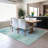 Machine Washable Indoor/Outdoor Chantille ACN2402 Abstract Rug-5455445