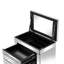 Annalecia 130Cm Hollywood Style Mirrored Makeup Vanity with 13 Drawers & 50Cm 6-Drawer Chest Vanity Set-132839491