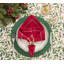 Blitzen Napkin Rings in a Gift Box